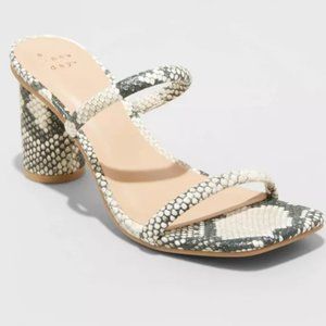 A New Day  by Target Square Toe Heels